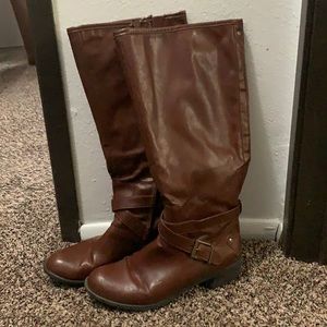 Brown Knee High Boots